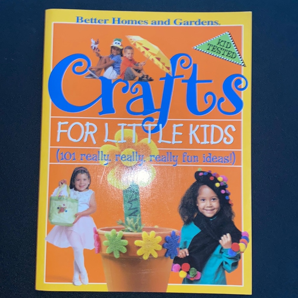 BRAND NEW Better Homes & Gardens Crafts for Little Kids Softcover